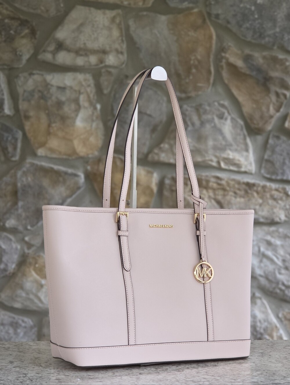 Michael Kors Jet Set Large Pink Tote